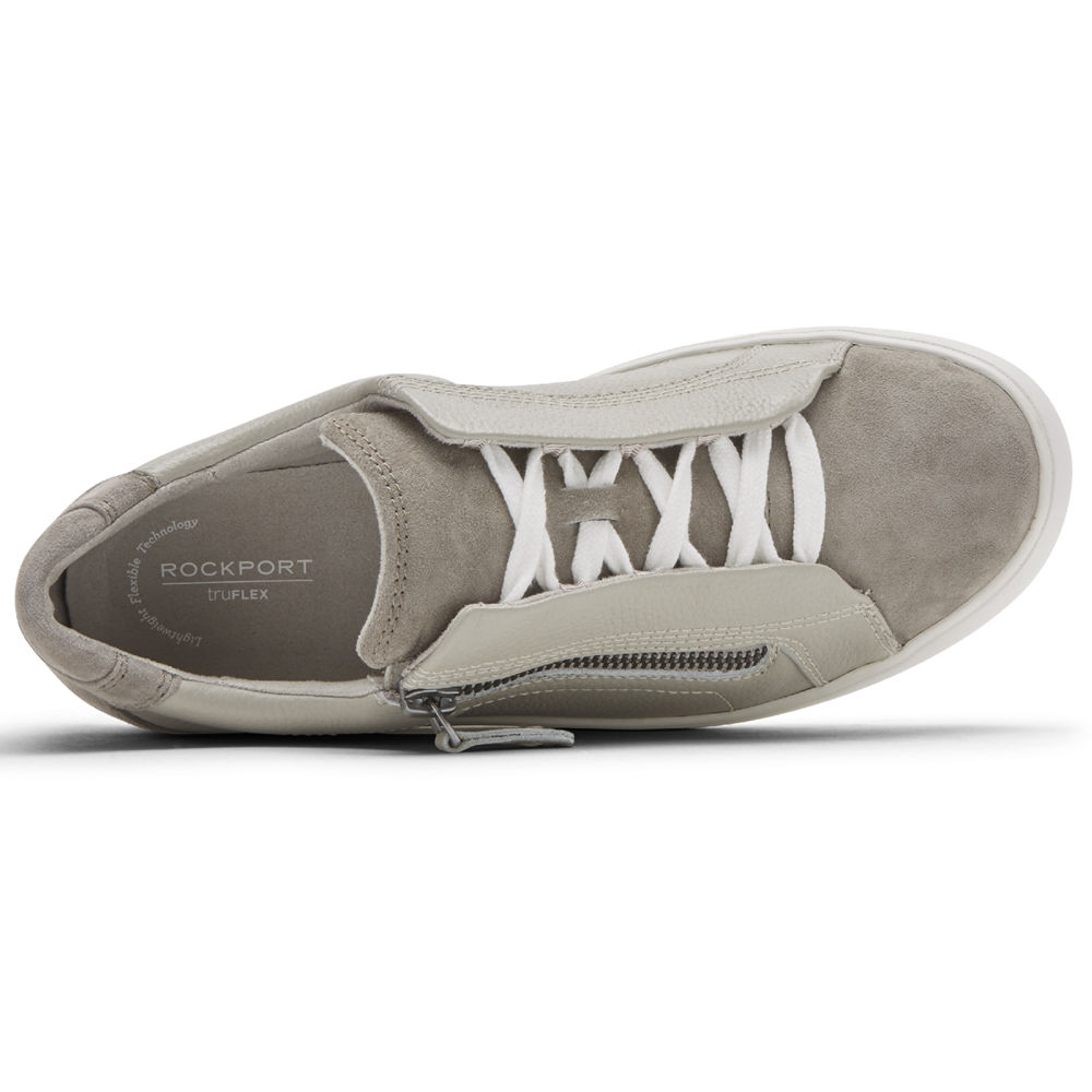 Rockport Joggesko Dame Grå - Truflex Parissa Laced - XQAL35409